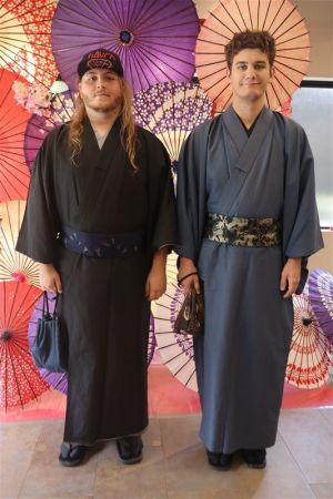 男性着物