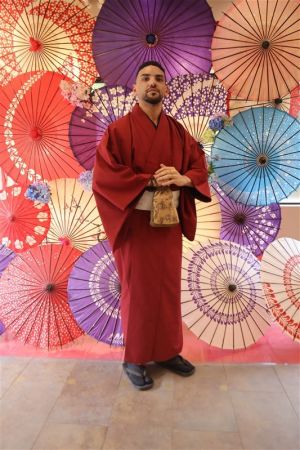 男性着物