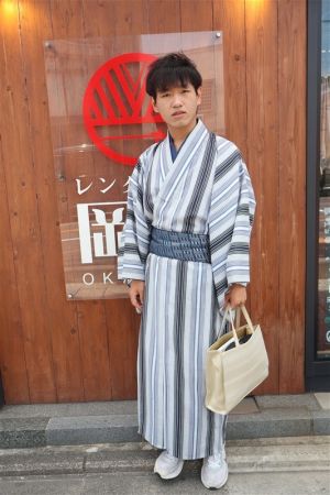 男性着物