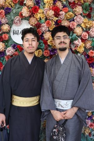 男性着物