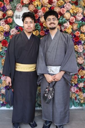 男性着物