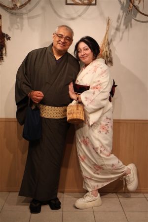 男性着物
