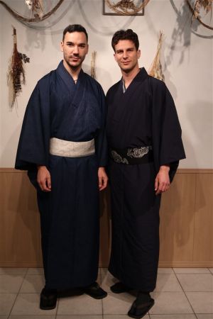 男性着物