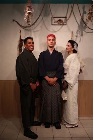 男性着物