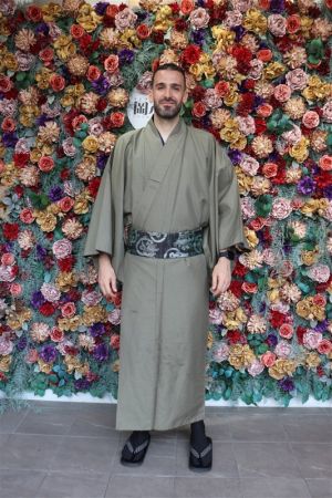 男性着物