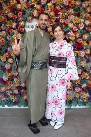 男性着物