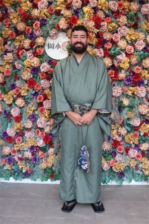 男性着物