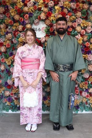 男性着物