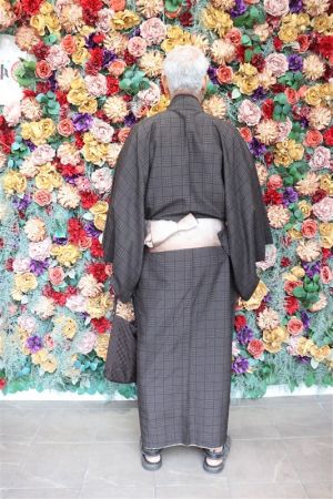 男性着物