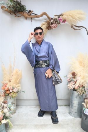 男性着物