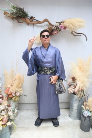 男性着物