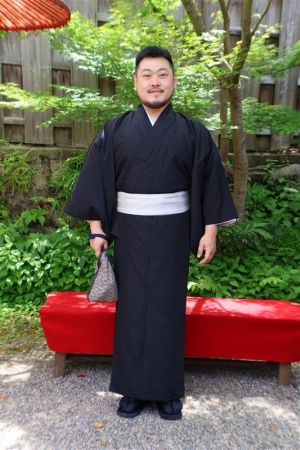 男性着物