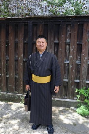 男性着物