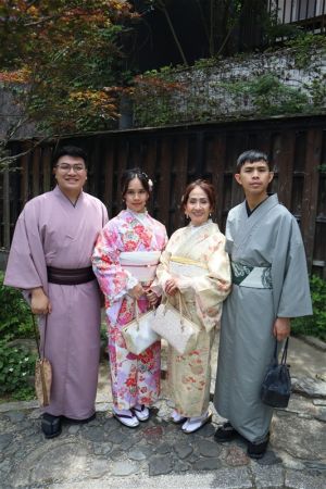 男性着物