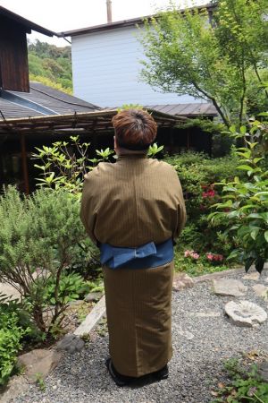男性着物