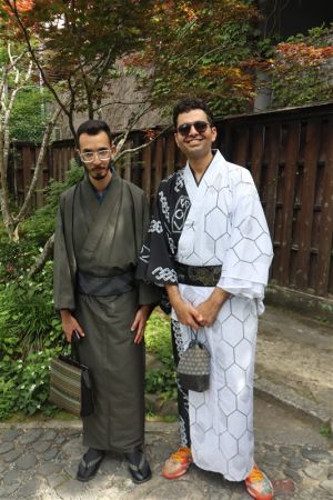 男性着物