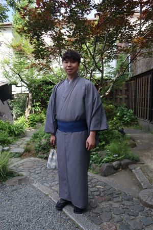 男性着物