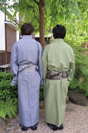 男性着物