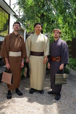 男性着物