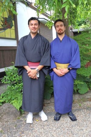 男性着物
