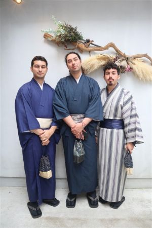 男性着物