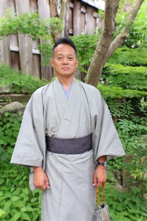 男性着物