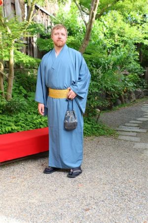 男性着物