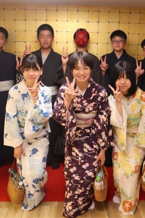 男性着物