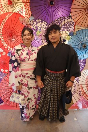 男性着物