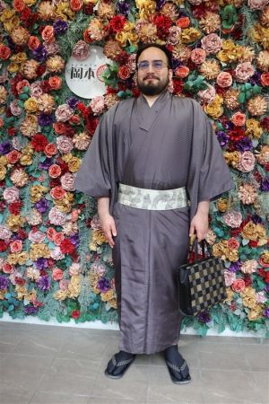 男性着物