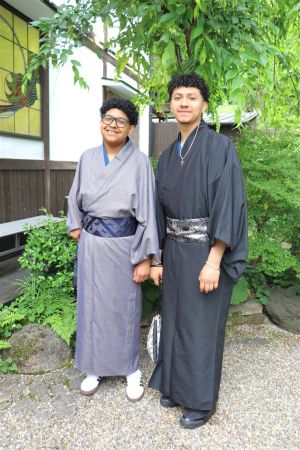 男性着物