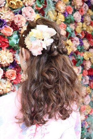フリーチョイスヘアセット