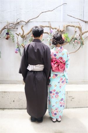 男性着物
