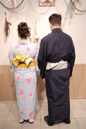 男性着物