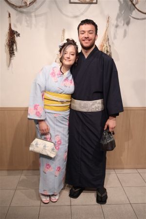 男性着物