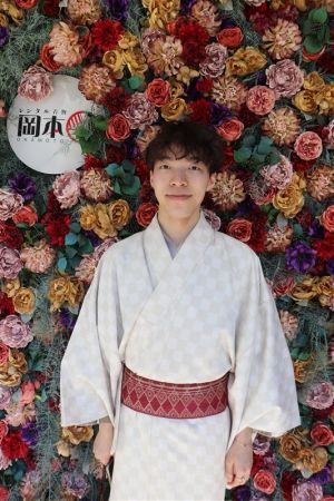 男性着物