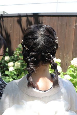 フリーチョイスヘアセット