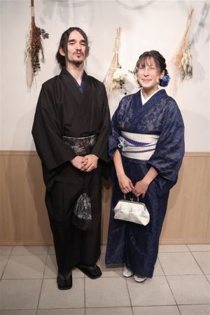 男性着物