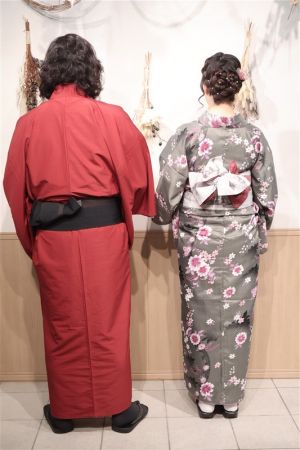 男性着物