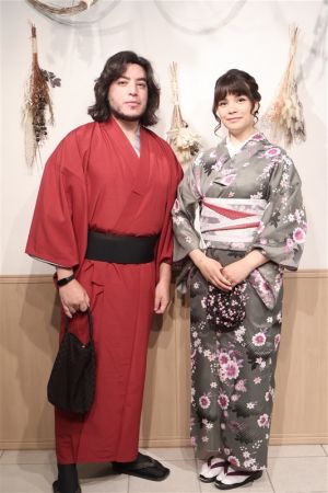 男性着物