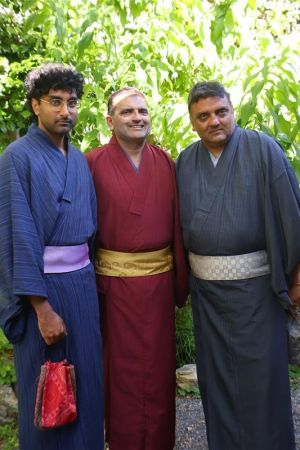 男性着物