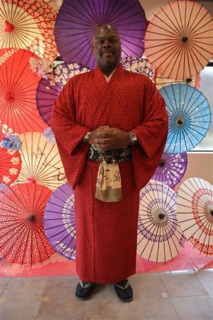 男性着物