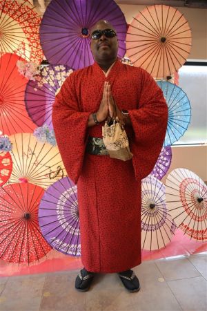 男性着物
