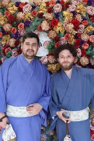 男性着物