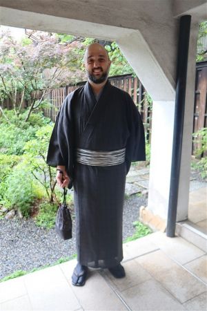 男性着物