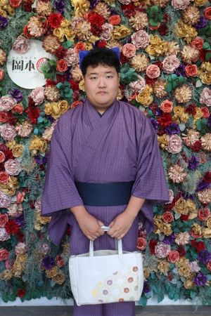男性着物