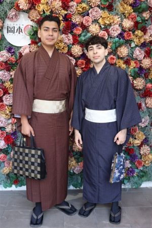 男性着物