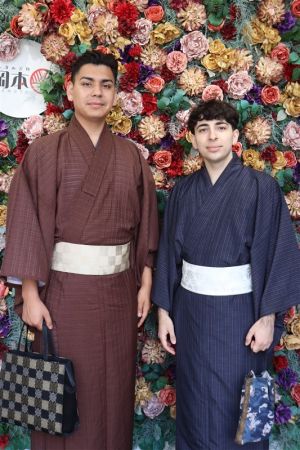 男性着物