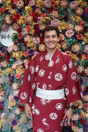 男性着物