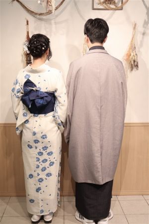 男性着物